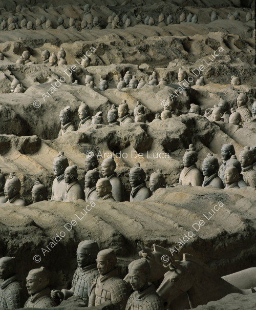 Terracotta Army. Trench I Trench 2 and 3