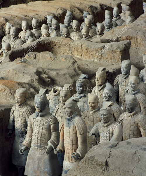Terracotta Army. Trench I Trench 2 and 3