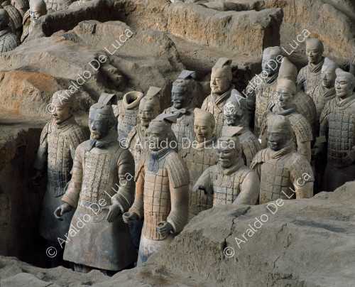 Terracotta Army. Trench I Trench 3