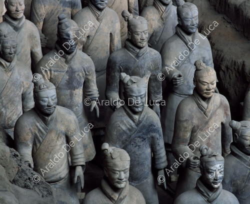Terracotta Army. Trench I Trench 9 and 10