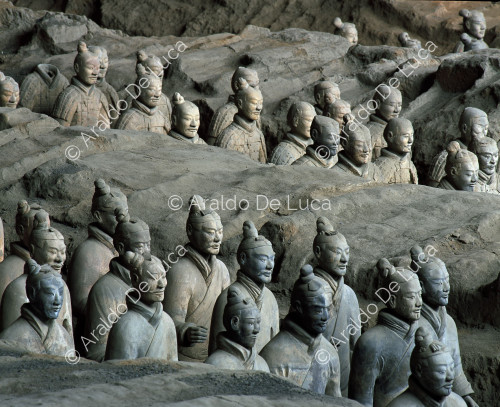 Terracotta Army. Trench I Trenches 8, 9 and 10