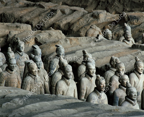 Terracotta Army. Trench I Trenches 8, 9 and 10