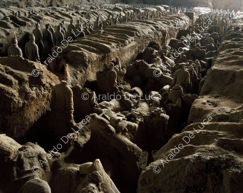 Terracotta Army. Trench I Trench 4 and 5