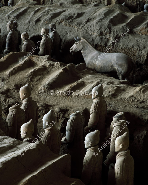 Terracotta Army. Trench I Trench 8