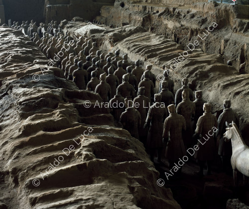 Terracotta Army. Trench I Trench 10