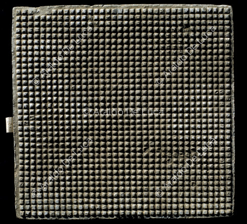 The Terracotta Army. Geometric pattern brick