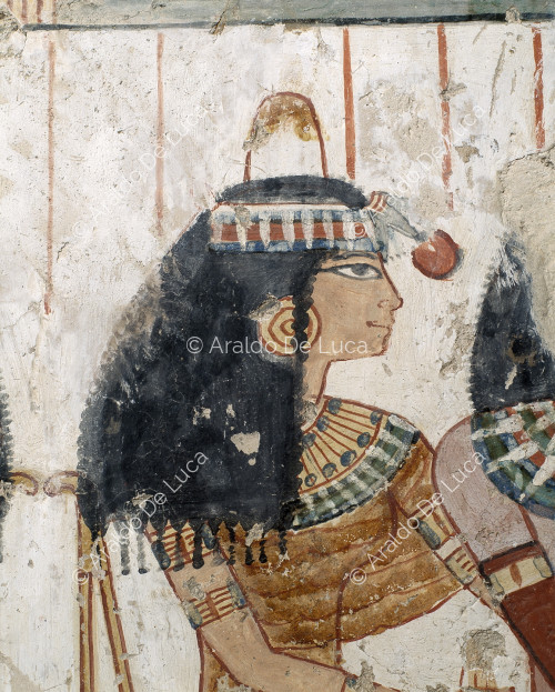 Henuttawy (detail of the painted stela)
