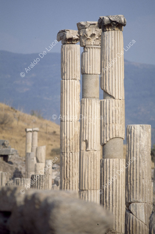 Columnas, Efeso. Turquia