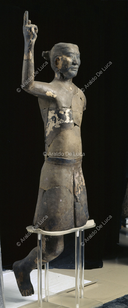 Ejército de Terracota. Estatua nº 2, Acróbata