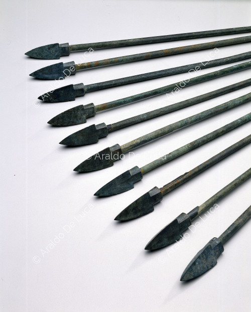 Terracotta Army. Arrows