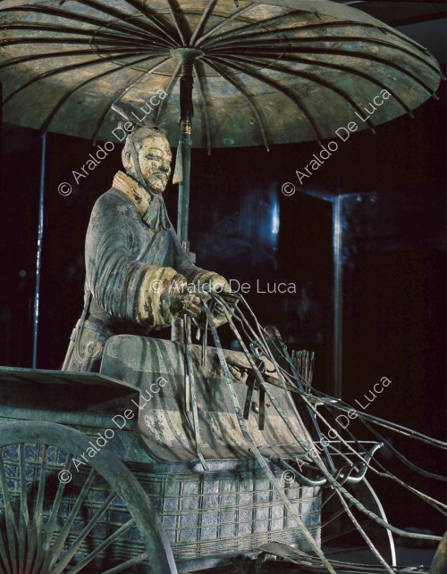 Terracotta Army. Chariot No. 1 : officer with high chariot - gao che