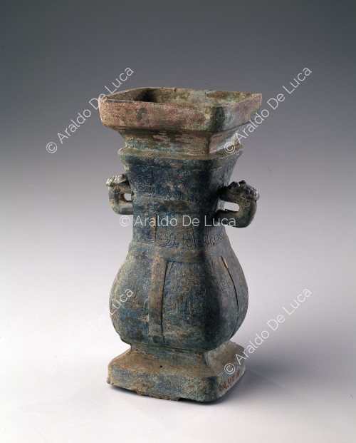 Modèle d'un hu rituel - Vase à deux anses