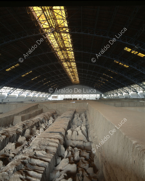 Terracotta Army. Excavation overview