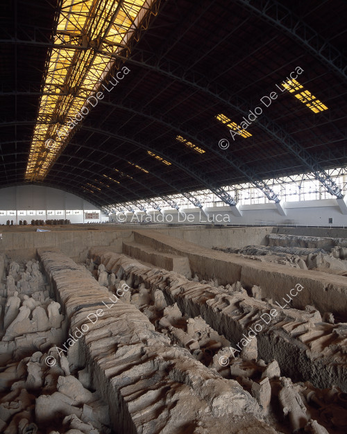 Terracotta Army. Pit overview