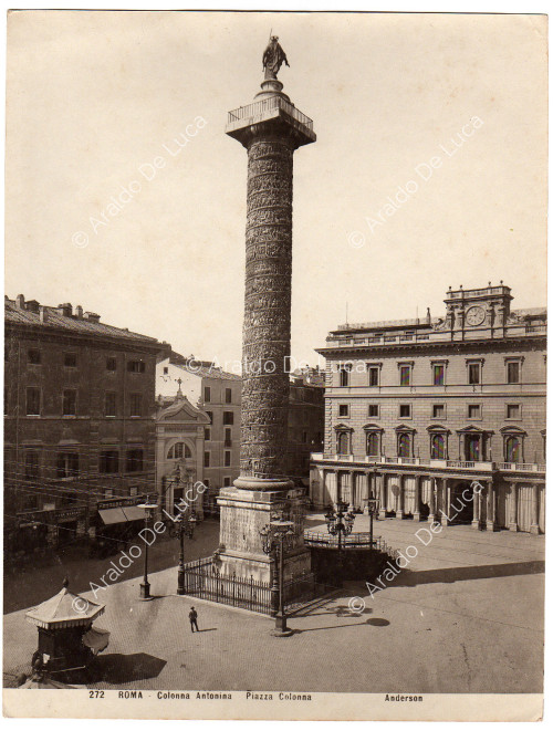 Roma Colonna Antonina Piazza Colonna