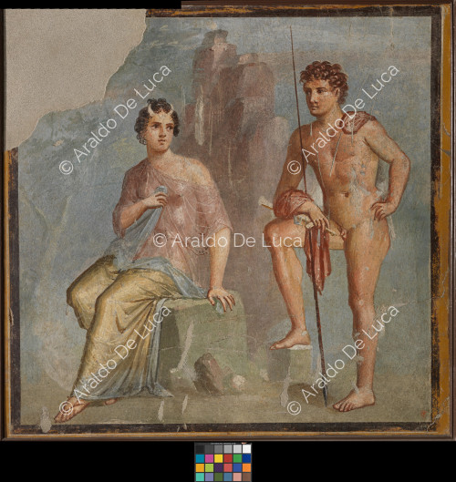 Fresco with Diana and Endymion
