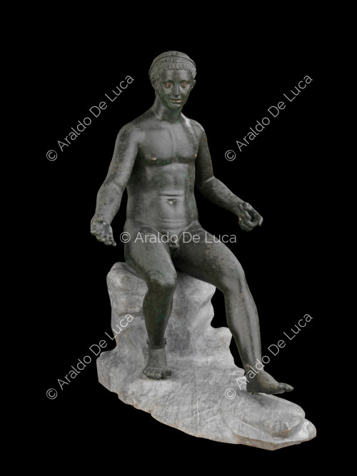 Dinasta ellenistico seduto tipo Hermes
