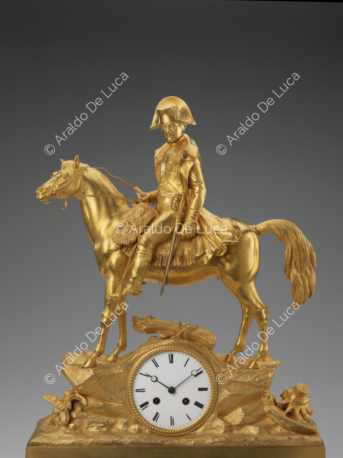 Napoléon à cheval - Horloge de table