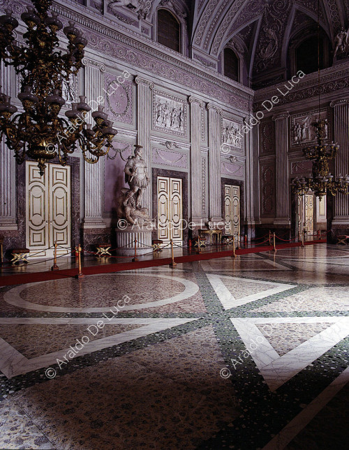 Palacio Real de Caserta, detalle