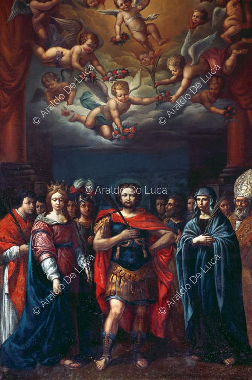 Saint Hadrien et les saints martyrs