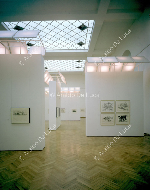 Debussy' exhibition set-up