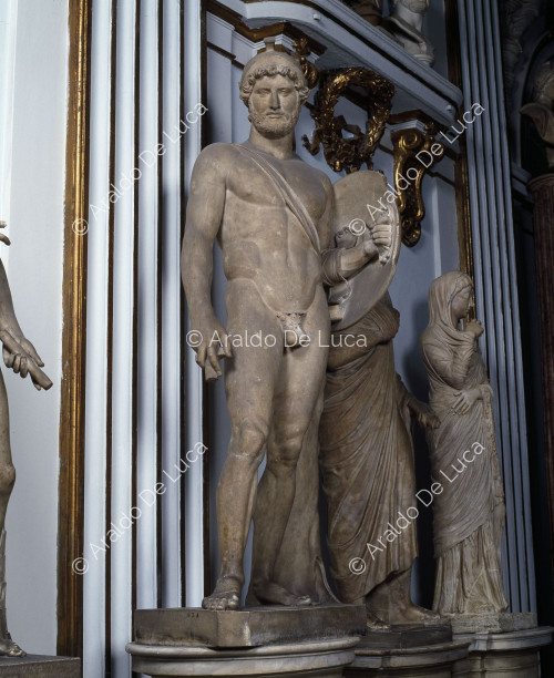 Statue of Emperor Hadrian as Mars