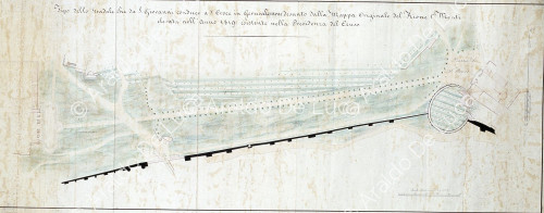 Mappa originale del Rione 1Â° Monti