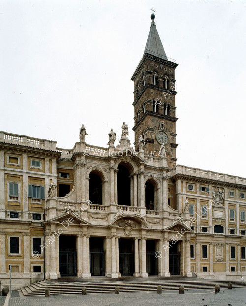 Basilica of Santa Maria Maggiore. Façade