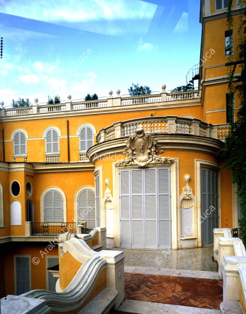 Vista exterior del Palacio Volpi